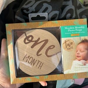 Wooden Monthly Photo Props